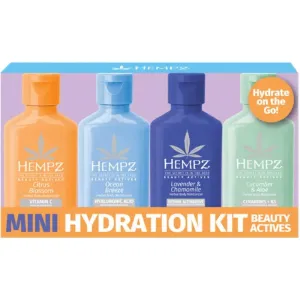 Hempz Mini Hydration Kit 4 Piece - Beauty Actives