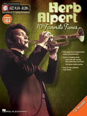 HERB ALPERT JAZZ PLAYALONG V164 BK/OLA