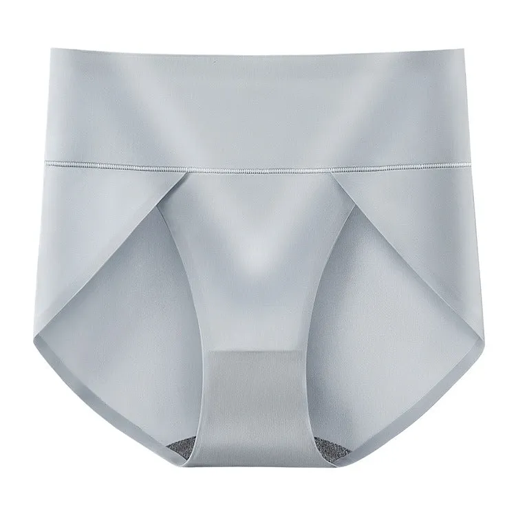High-Waist Ice Silk Seamless & Breathable for All Seasons Panties