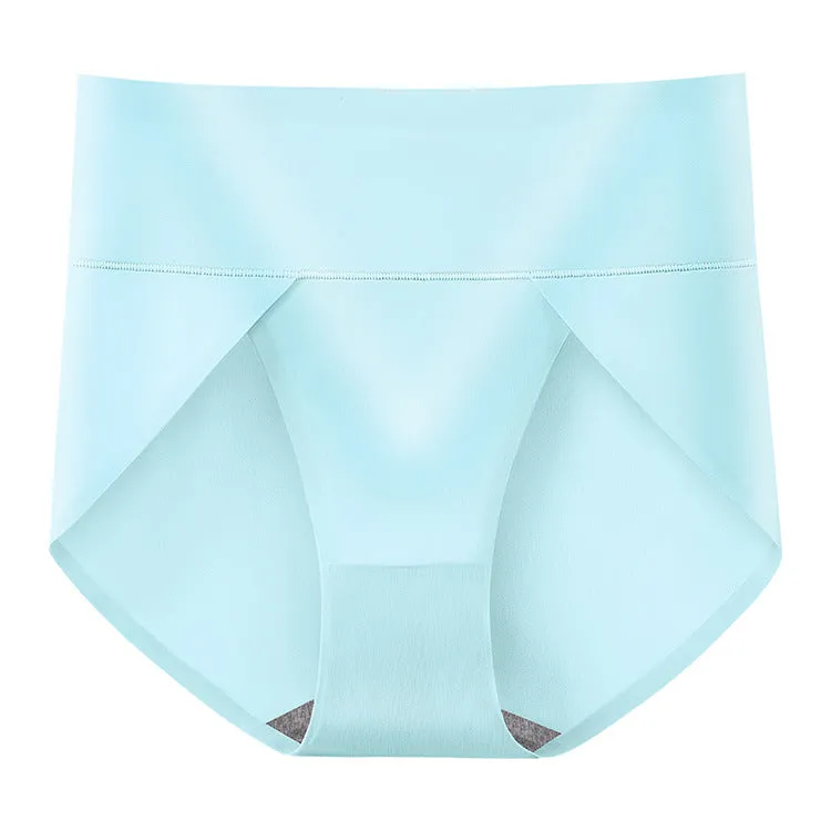 High-Waist Ice Silk Seamless & Breathable for All Seasons Panties
