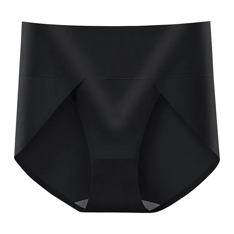 High-Waist Ice Silk Seamless & Breathable for All Seasons Panties