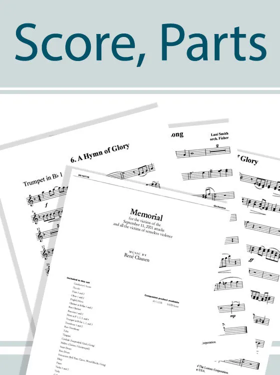Holy, Holy, Holy - Brass and Timpani Score and Parts