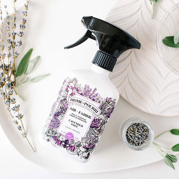 Home-Pourri - Lavender Sage Scent    Fabric Odor Eliminator 325 Ml