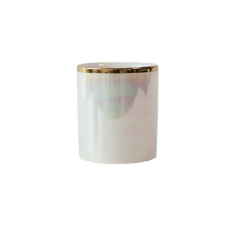 Homlly Marbi Ceramic Gold Rim Mug Holder