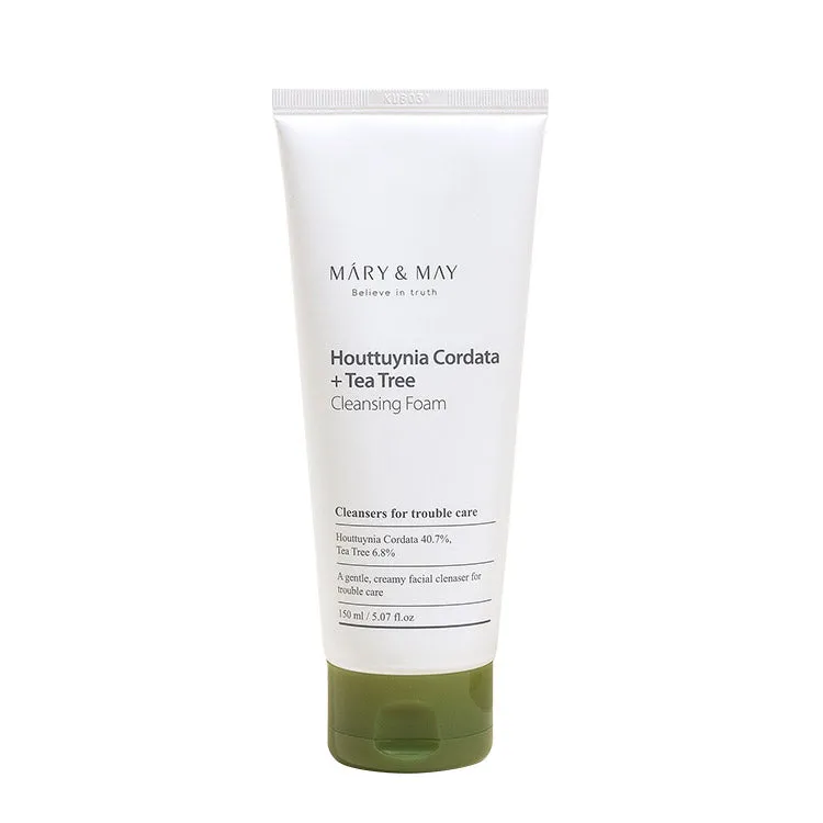 Houttuynia Cordata   Tea Tree Cleansing Foam 150ml