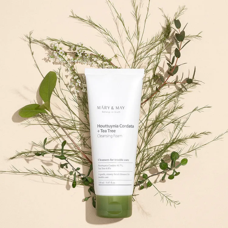 Houttuynia Cordata   Tea Tree Cleansing Foam 150ml