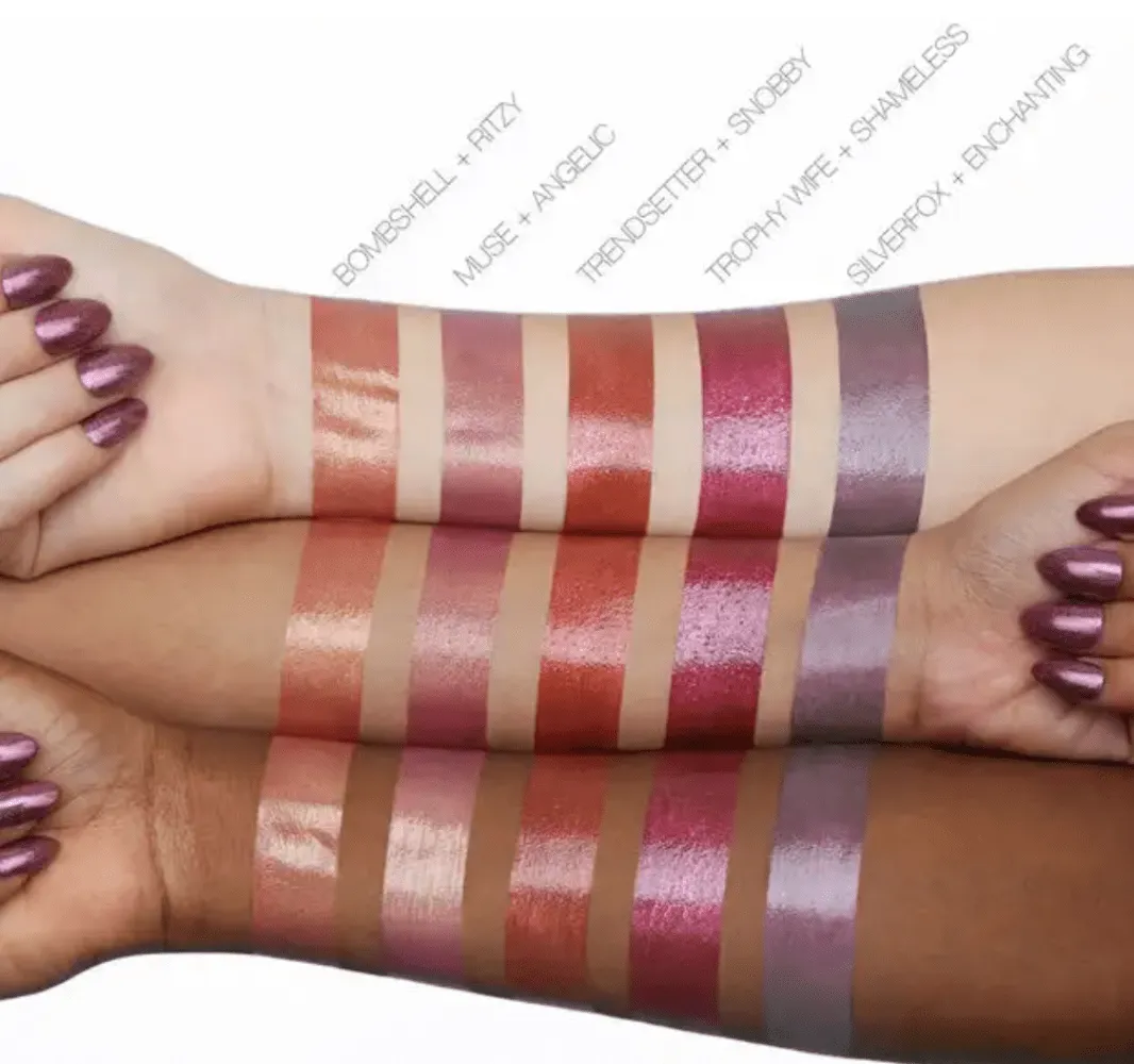 Huda Beauty Contour & Strobe Lip Set - Bombshell