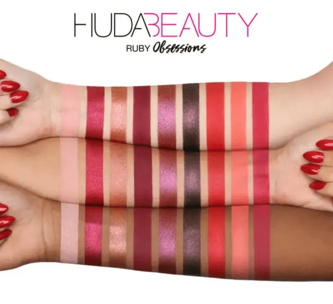 Huda Beauty Ruby Obsessions Palette