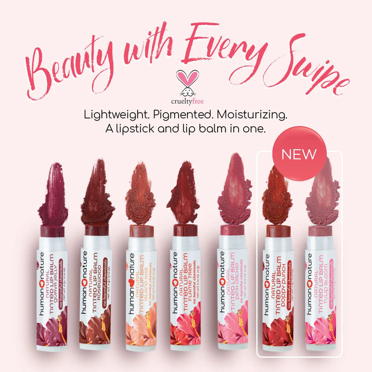 Human♡Nature Tinted Lip Balm 4g