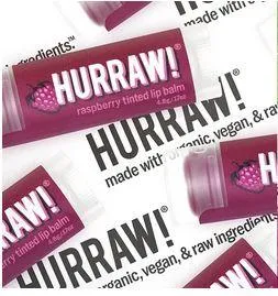 Hurraw Raspberry Tinted Lip Balm 4.8g