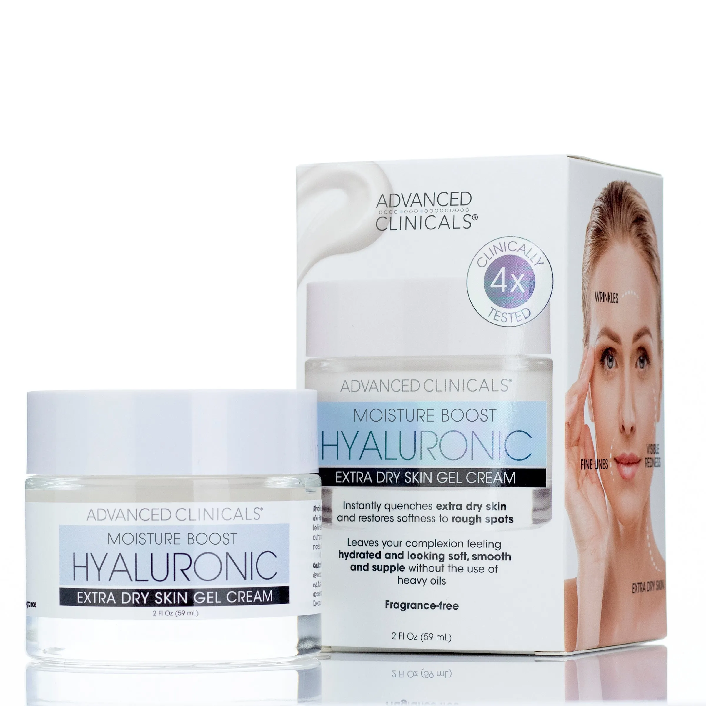 Hyaluronic Acid Hydrating Face Gel-Cream