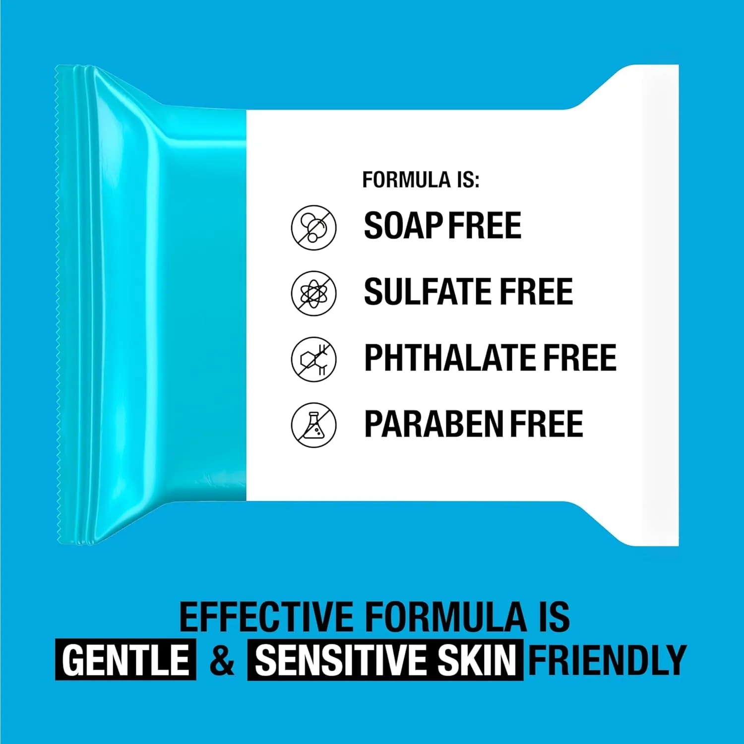 Hydro Boost Face Wipes   Hyaluronic Acid, Hydrating Makeup Remover Wipes Remove Dirt & Waterproof Makeup, Hypoallergenic, 100% Plant-Based Cloth, 2 X 25 Ct
