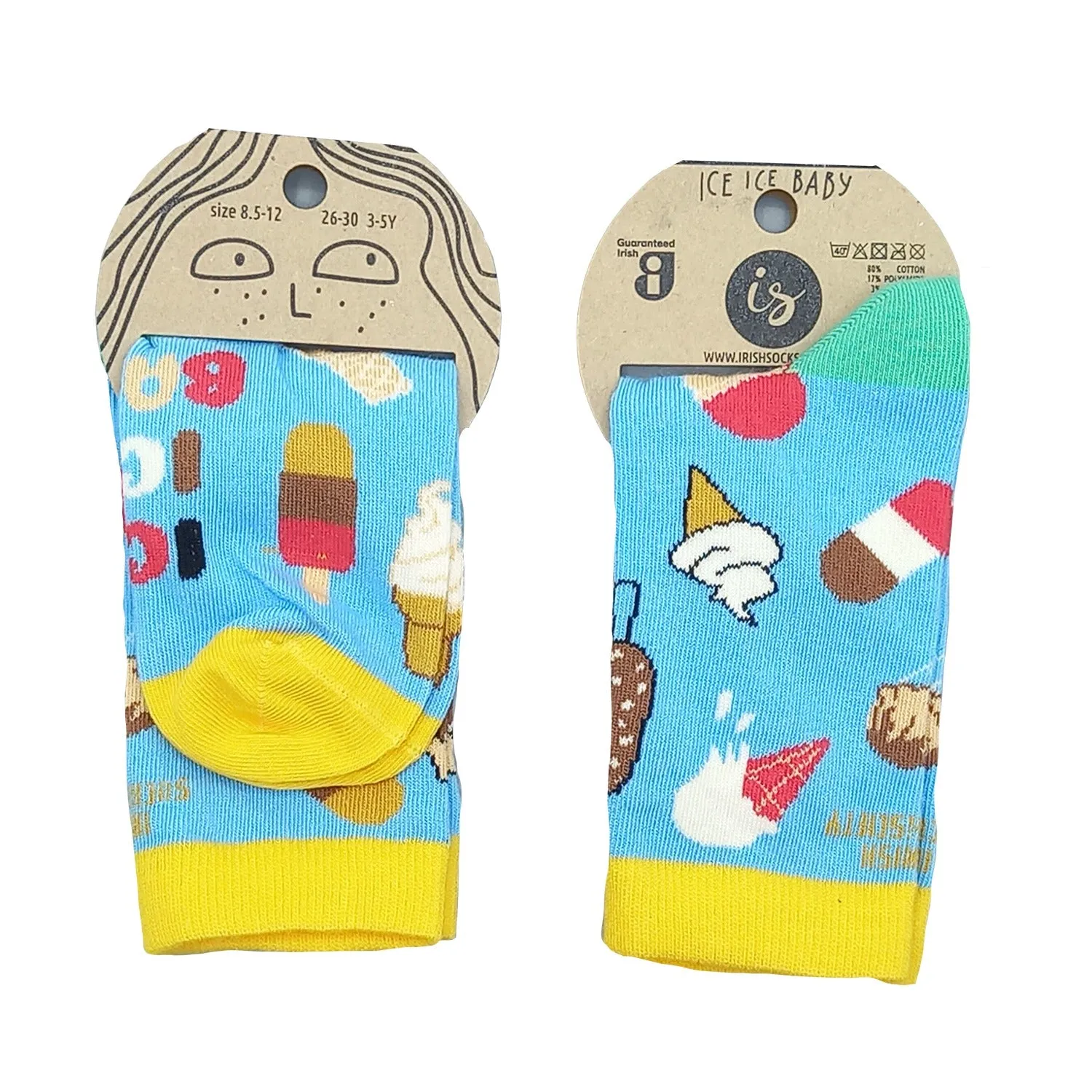 Ice Ice Baby - Kids Socks