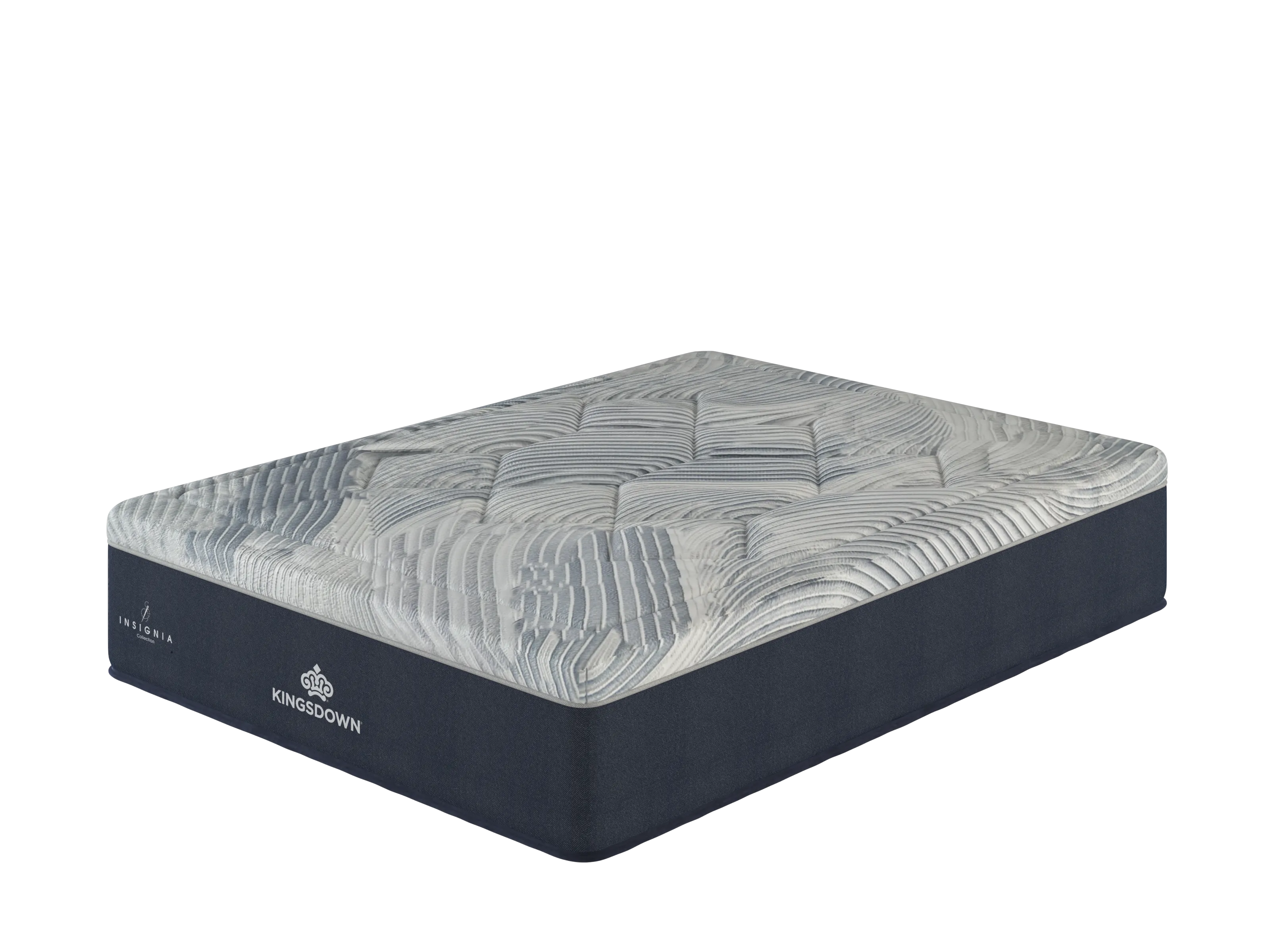 Insignia® Cool Duet Plush Scroll Quilt Top Hybrid Mattress