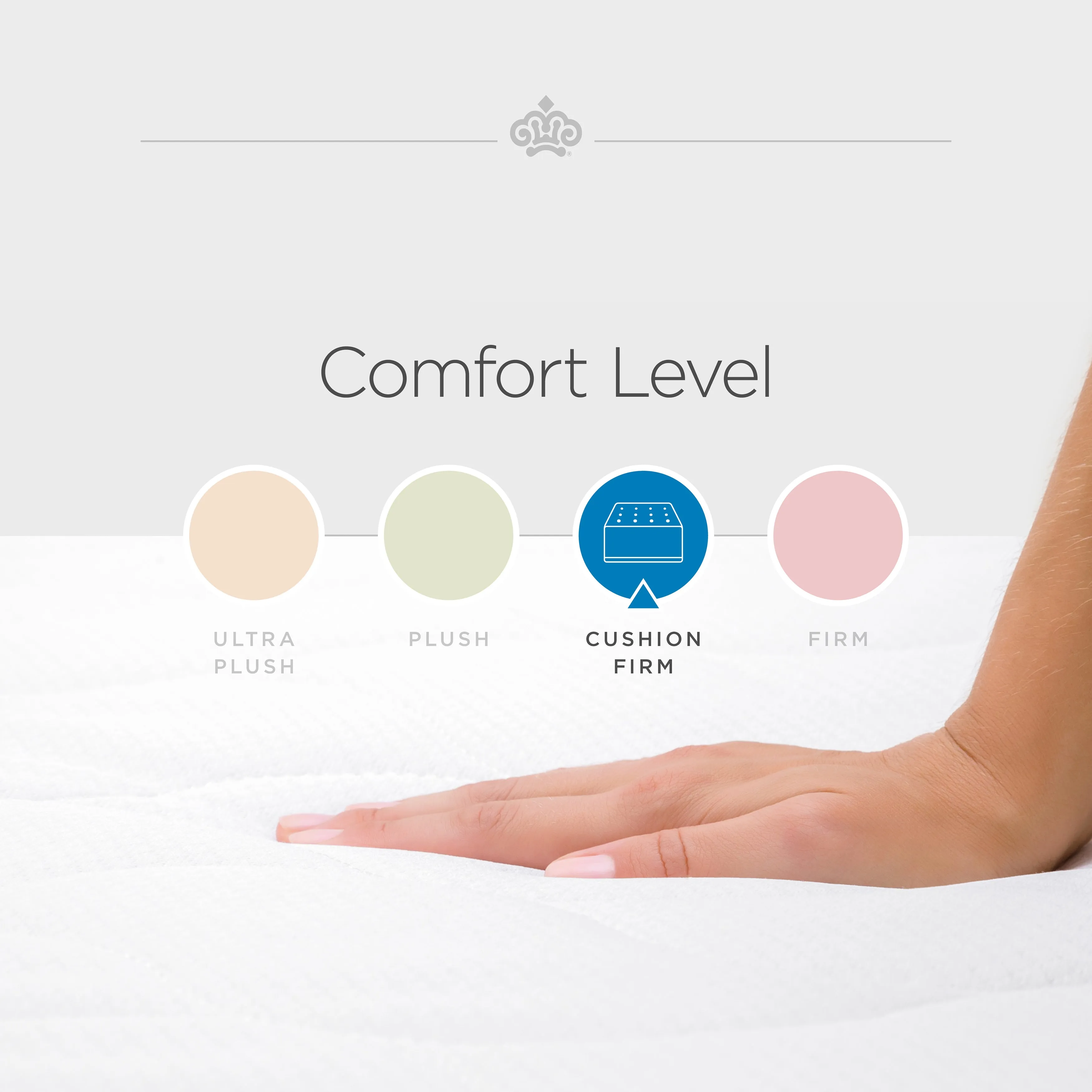 Insignia® Cool Start Cushion Firm Smooth Top Hybrid Mattress