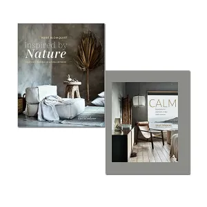 Inspired by Nature Hans Blomquist, Calm Sally Denning 2 Books Set