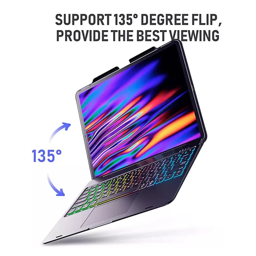 iPad Pro 3rd 4th 5th 6th Gen 12.9' 2022/2021 Keyboard Case