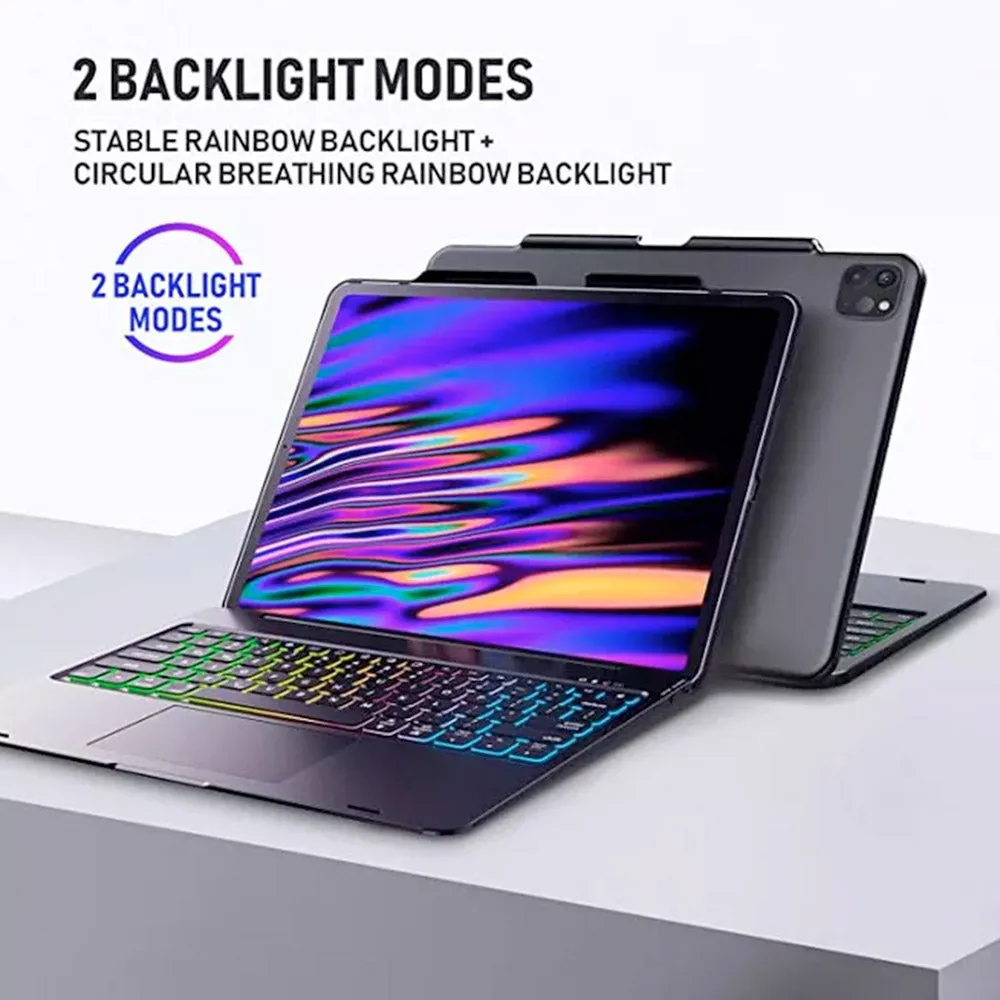 iPad Pro 3rd 4th 5th 6th Gen 12.9' 2022/2021 Keyboard Case