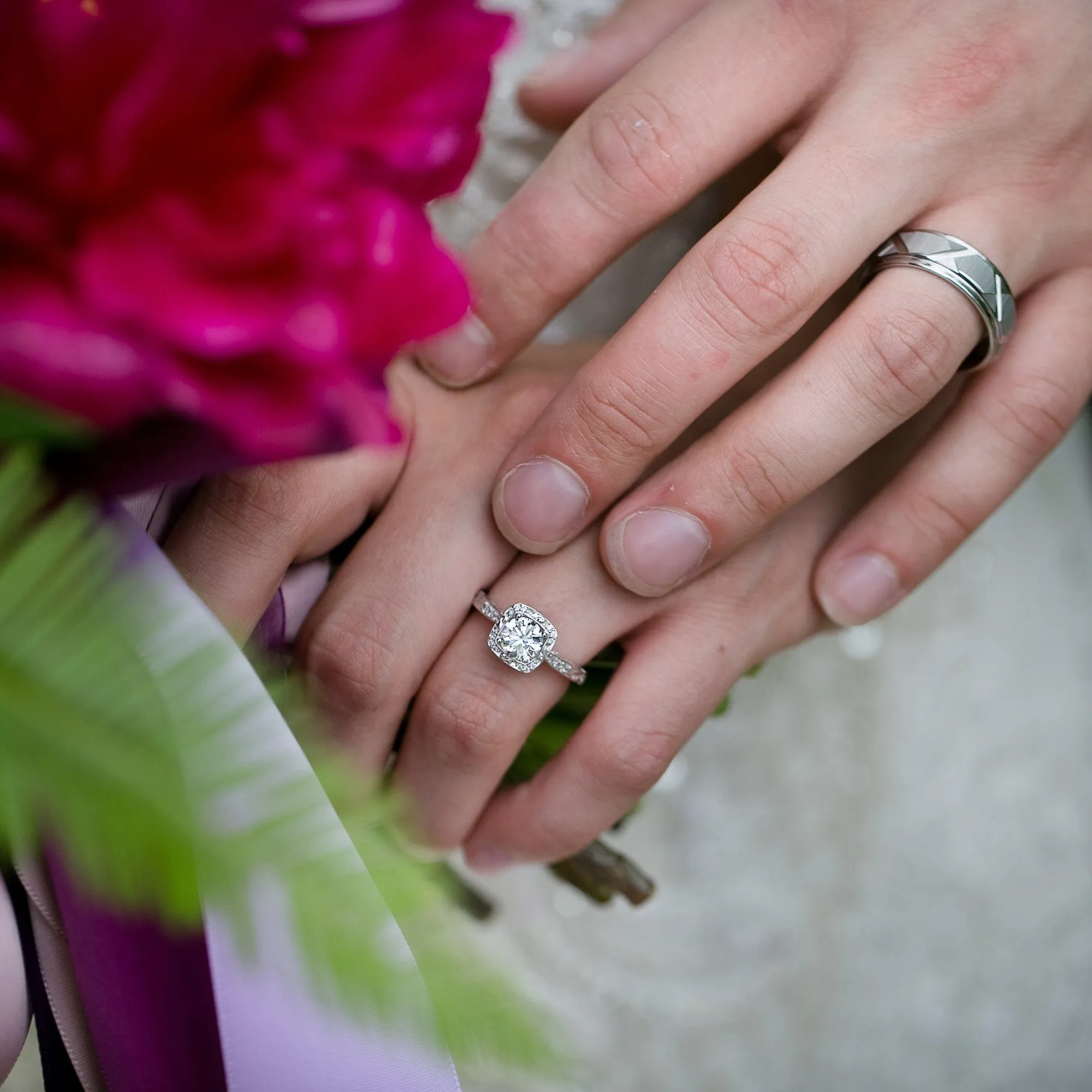 Isabelle Vintage-Inspired Halo Engagement Ring (setting only)