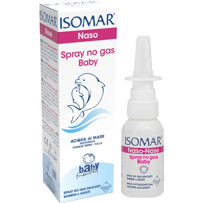 ISOMAR NASEL NO GAS BABY SPRAY 30ML