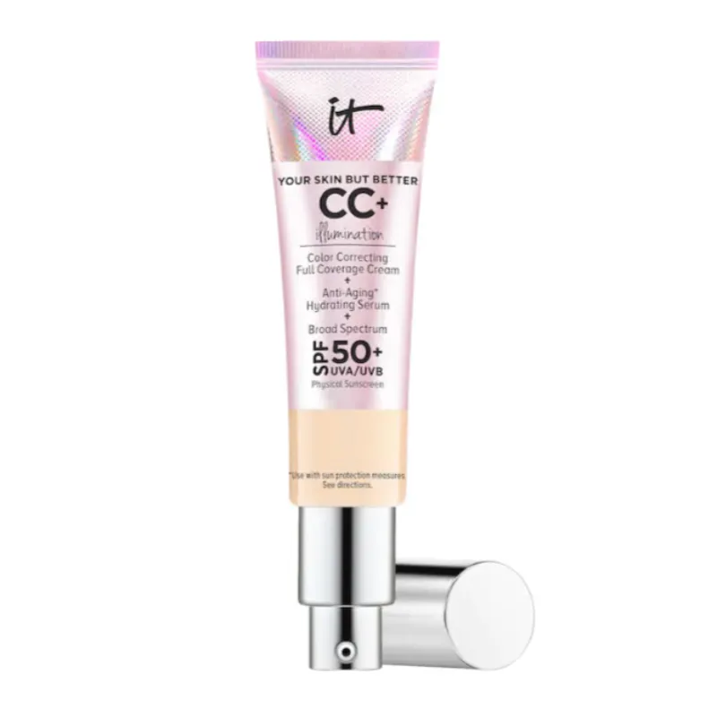 IT Cosmetics CC  Illumination Color Correcting Cream With SPF 50  - Light