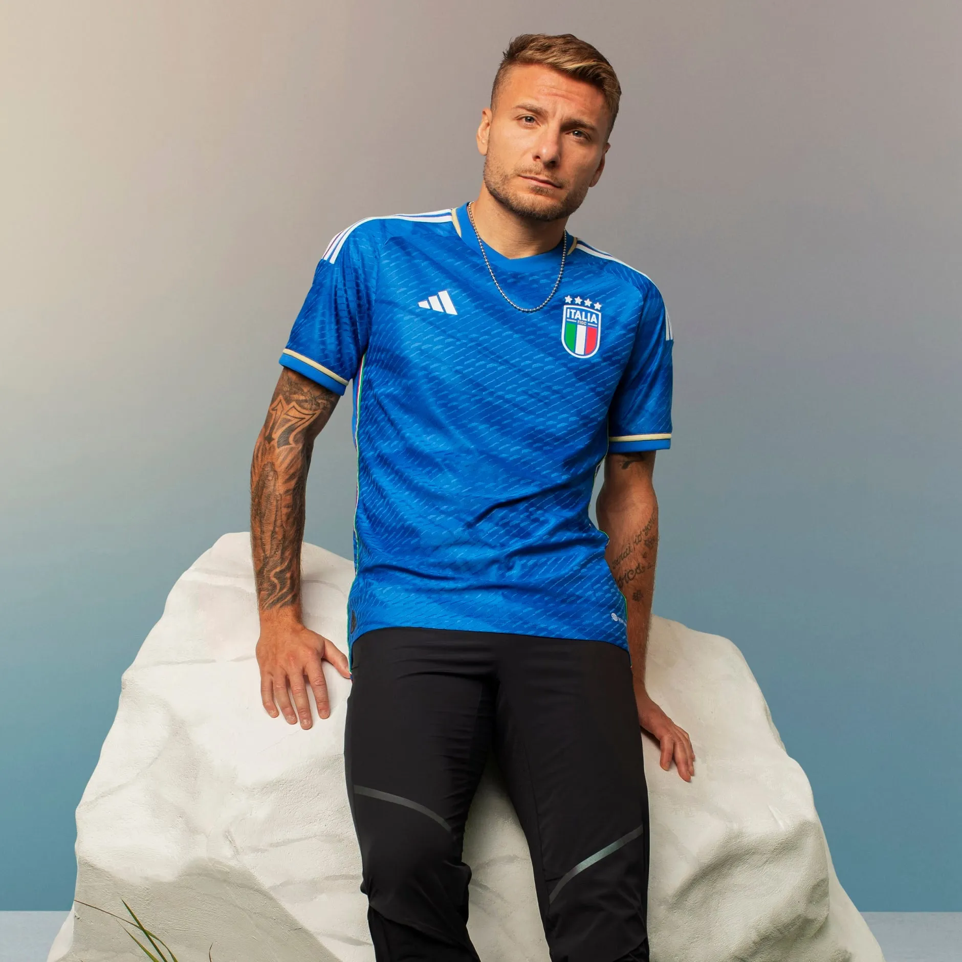 Italy Adult 2023 Home Authentic Jersey