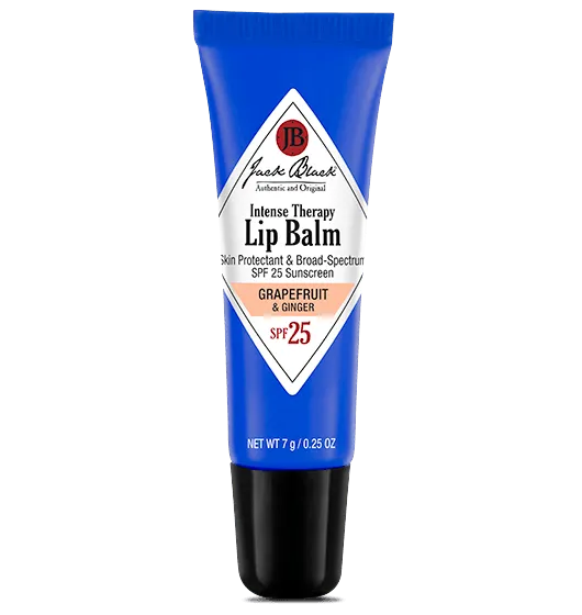 Jack Black Intense Therapy Lip Balm Grapefruit with SPF 25, 0.25oz