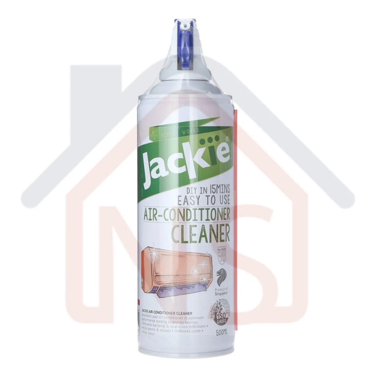 JACKIE Air Conditioner Cleaner 500ml / Aircon Cleaner / Air Con Disinfectant Cleaner