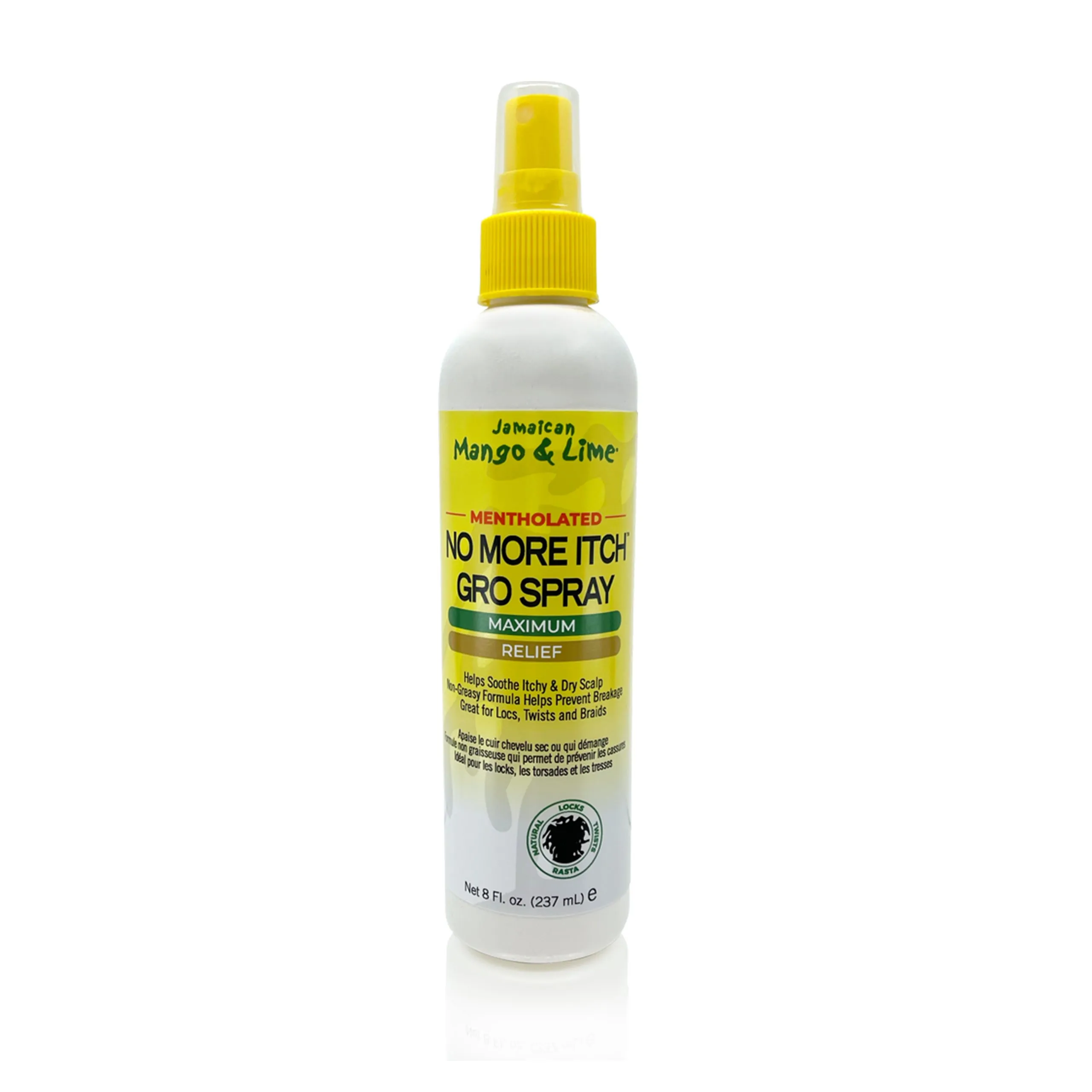 Jamaican Mango & Lime Mentholated No More Itch Gro Spray
