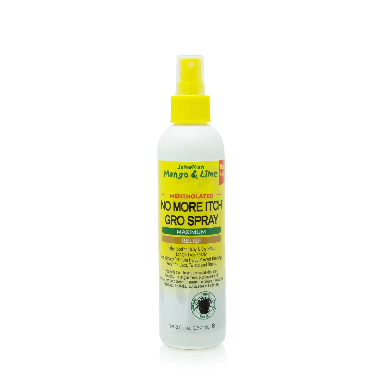 Jamaican Mango & Lime Mentholated No More Itch Gro Spray