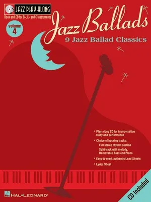 JAZZ BALLADS JAZZ PLAYALONG V4 BK/OLA