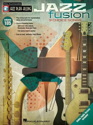 JAZZ FUSION JAZZ PLAYALONG V185 BK/OLA