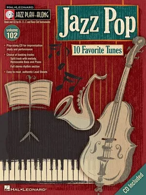 JAZZ POP JAZZ PLAY ALONG V102 BK/CD