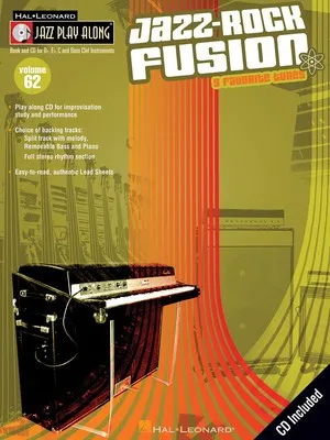 JAZZ ROCK FUSION JAZZ PLAY ALONG BK/CD V62