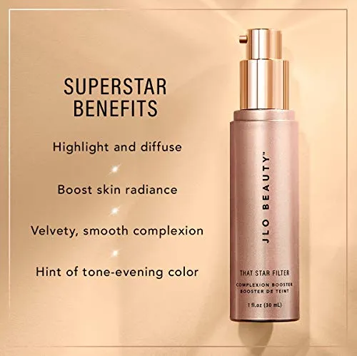 JLO BEAUTY That Star Filter in an Instant Complexion Booster, Pink Champagne, 1 fl. Oz