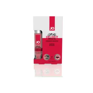 JO Oral Delight Strawberry Arousal Gel 1oz