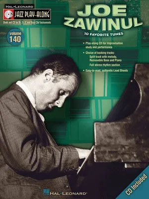 JOE ZAWINUL JAZZ PLAY ALONG BK/CD V140