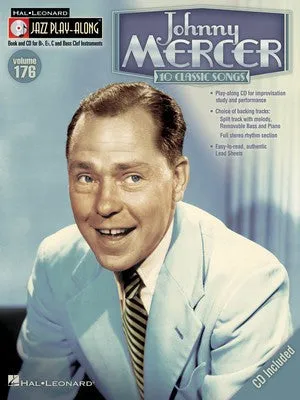 JOHNNY MERCER JAZZ PLAY ALONG BK/CD V176