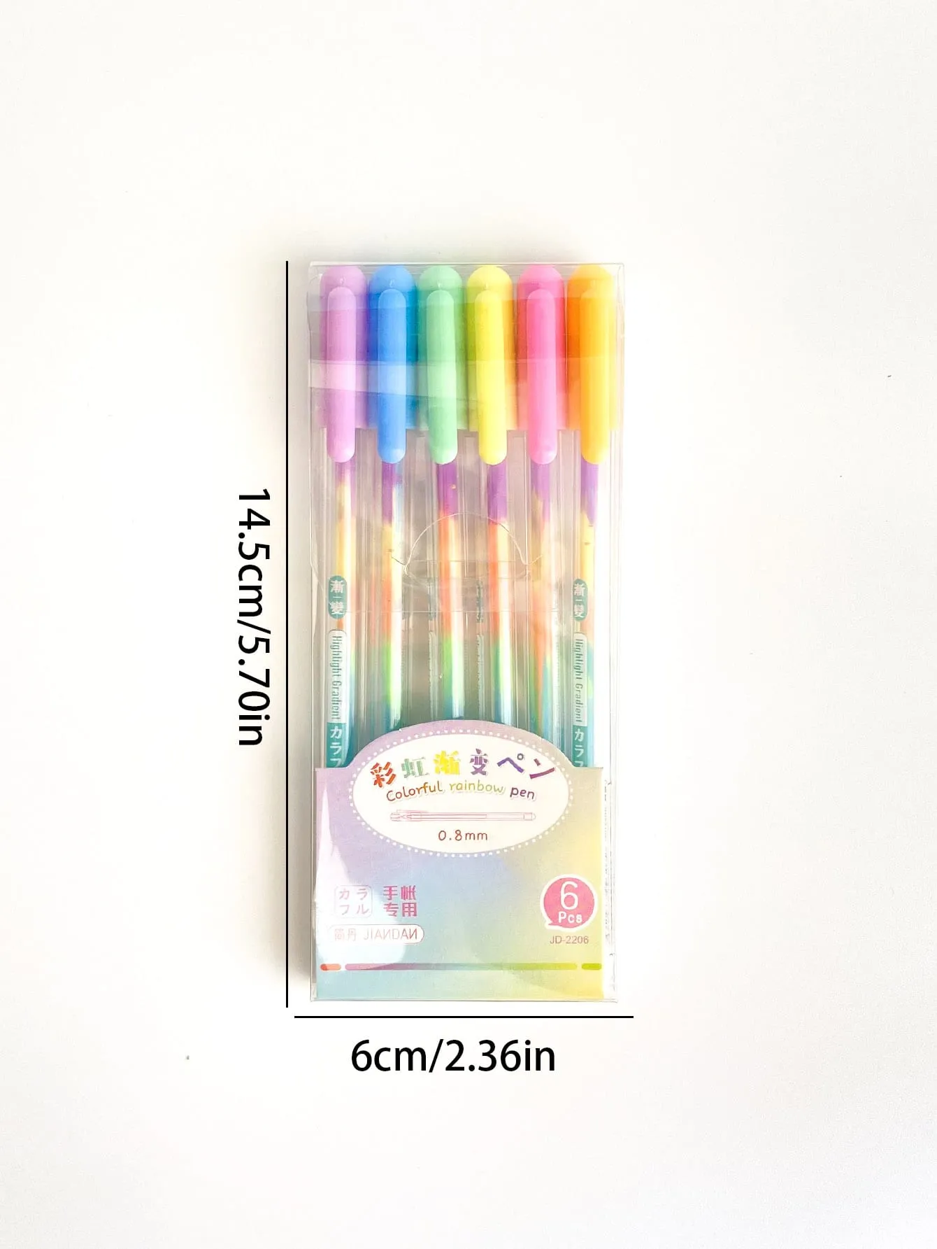 JUEGO PLUMA GEL 6 PIEZAS BB-920, BB-919