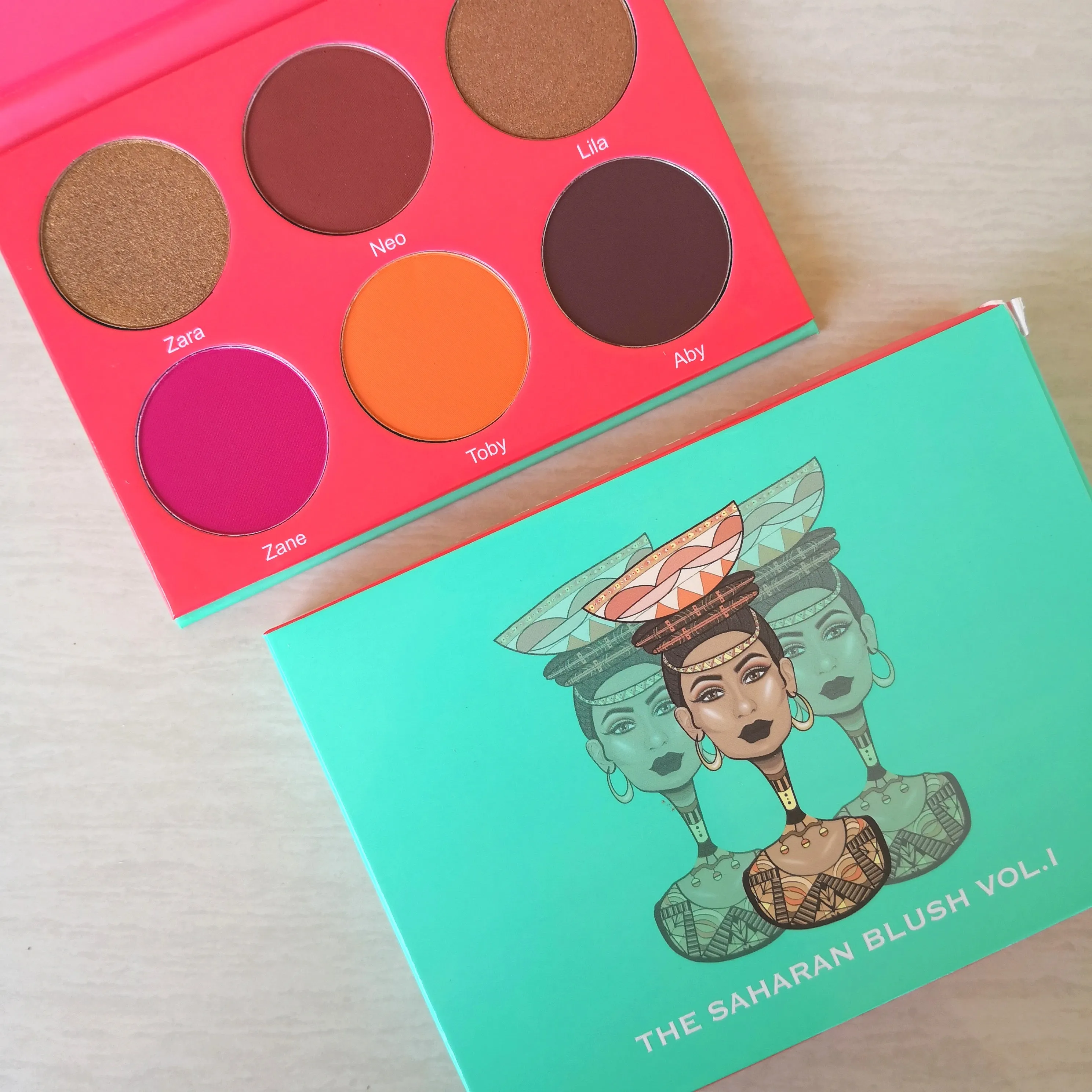 Juvia's Place Saharan Blush Palette Vol 1