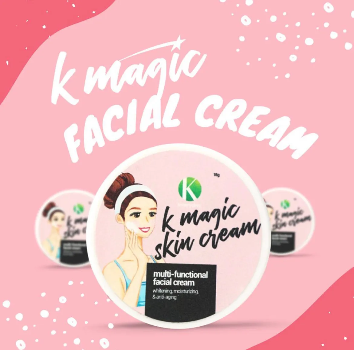 K Magic Multi-Functional Facial Skin Cream ( NOW in 2 sizes: 15 gms or 50 gms. )