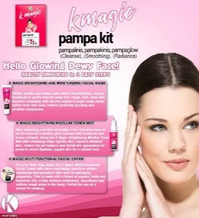 K Magic PamPa Kit for Face ( anti-aging in 3 steps)