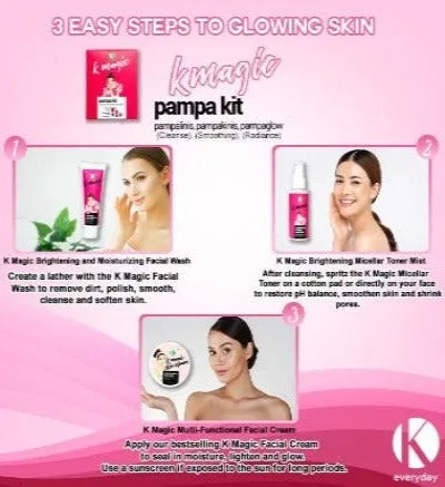 K Magic PamPa Kit for Face ( anti-aging in 3 steps)