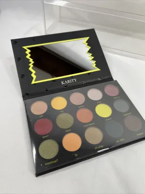 Karity Eyeshadow Palette Come as You Are 15 Matte Shimmer Pressed Pigments