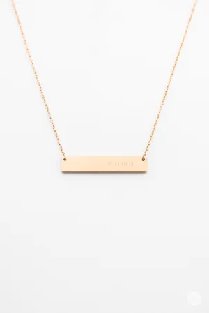 Keepsake Bar
