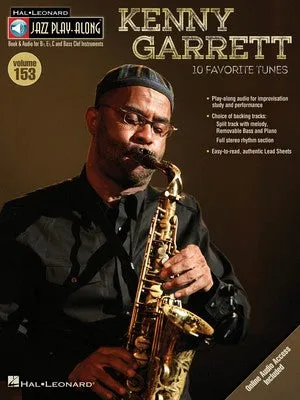 KENNY GARRETT JAZZ PLAYALONG V153 BK/OLA