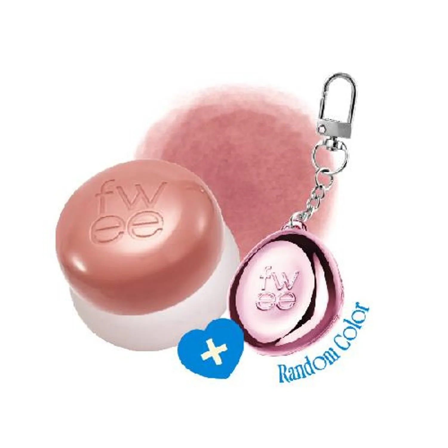 {Keyring Set } Lip&Cheek Blurry Pudding Pot  -# ND03 Without 5g