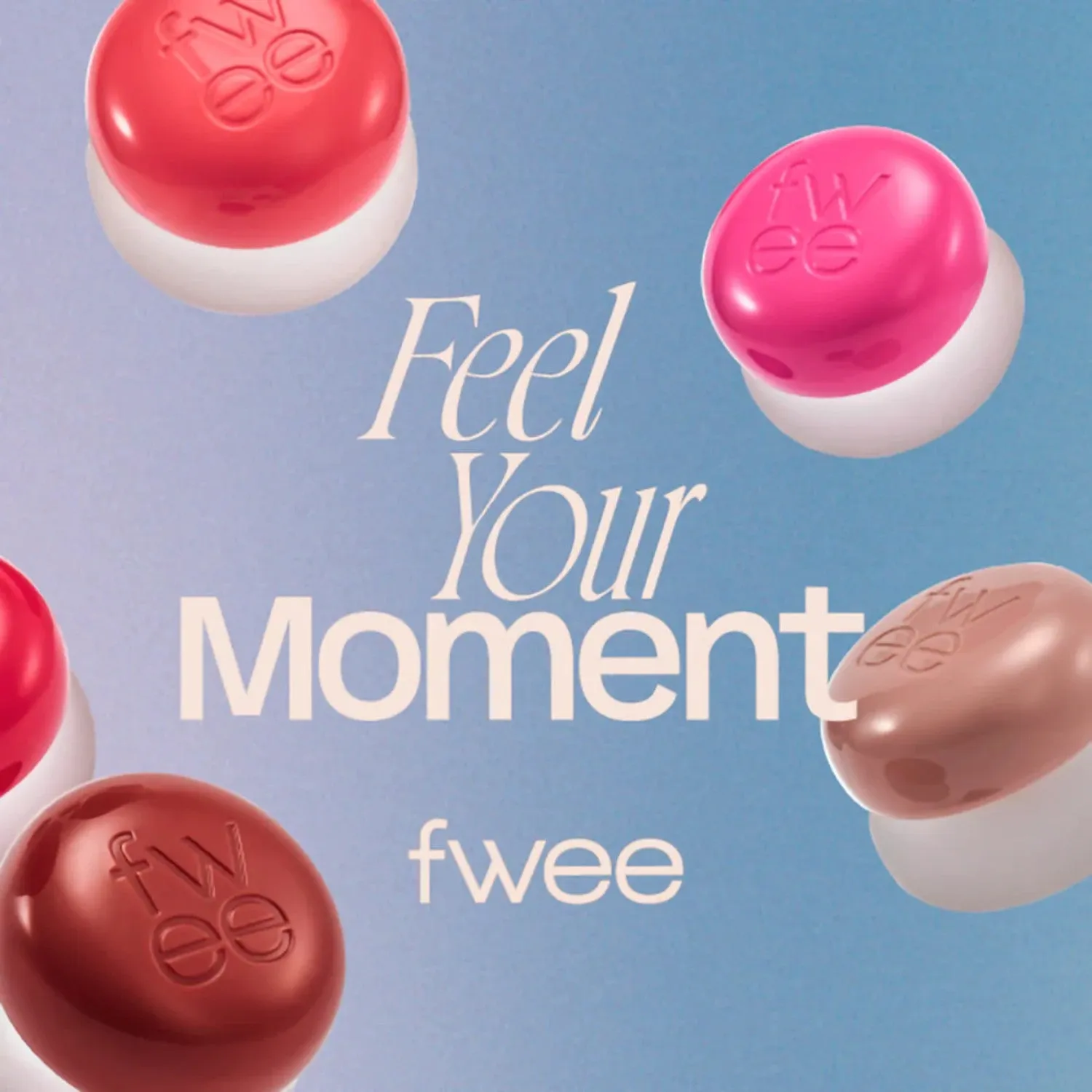 {Keyring Set } Lip&Cheek Blurry Pudding Pot  -# ND03 Without 5g