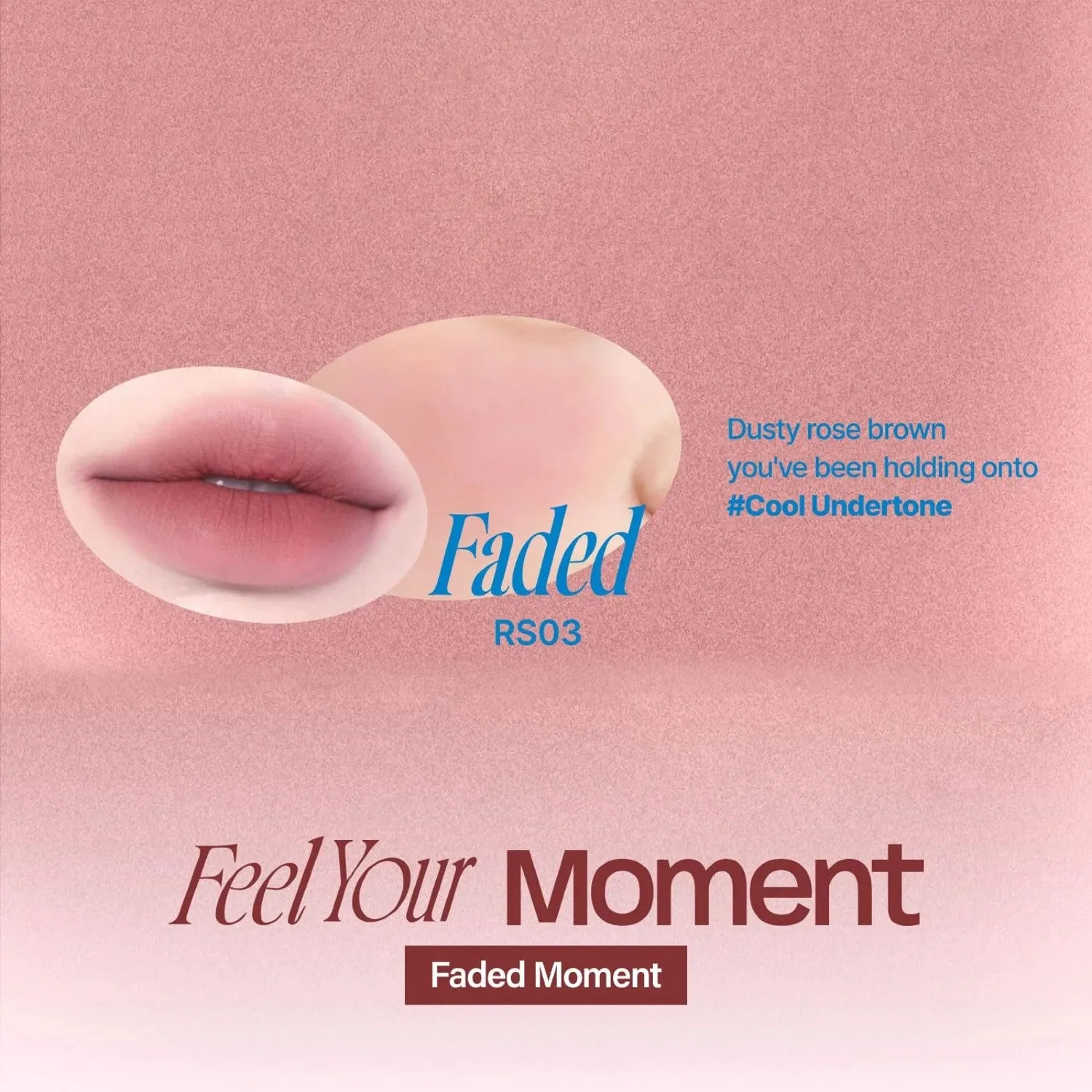 {Keyring Set } Lip&Cheek Blurry Pudding Pot  -#RS03 Faded 5g