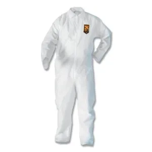 Kimberly-Clark Professional KLEENGUARD A20 Breathable Particle Protection Coveralls, 3XL, No Elastic, Zip, 49006